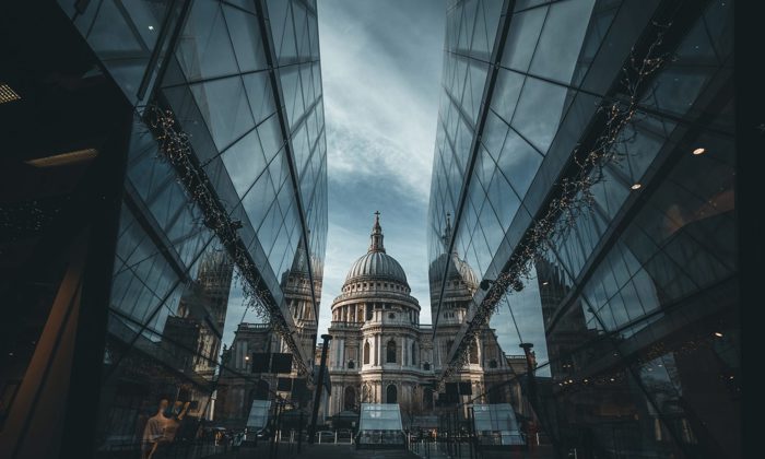 London St Pauls Reflection